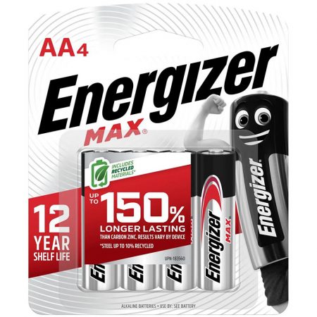 Energizer Max AA 4pc