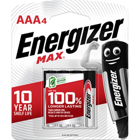 Energizer Max AAA 4pk