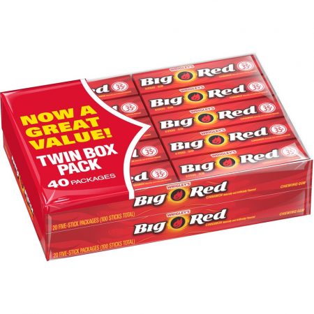 Wrigley's Big Red Gum 40pk