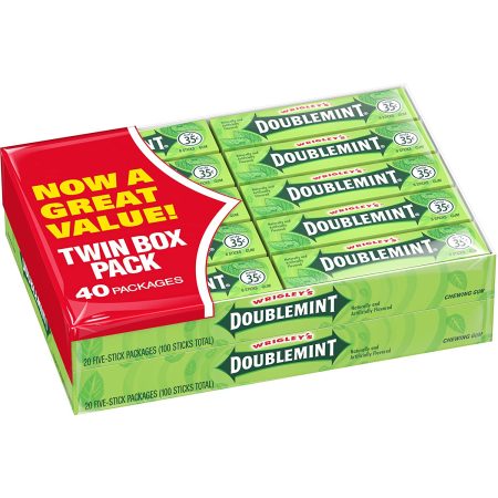 Wrigley's Double Mint Gum 40pk