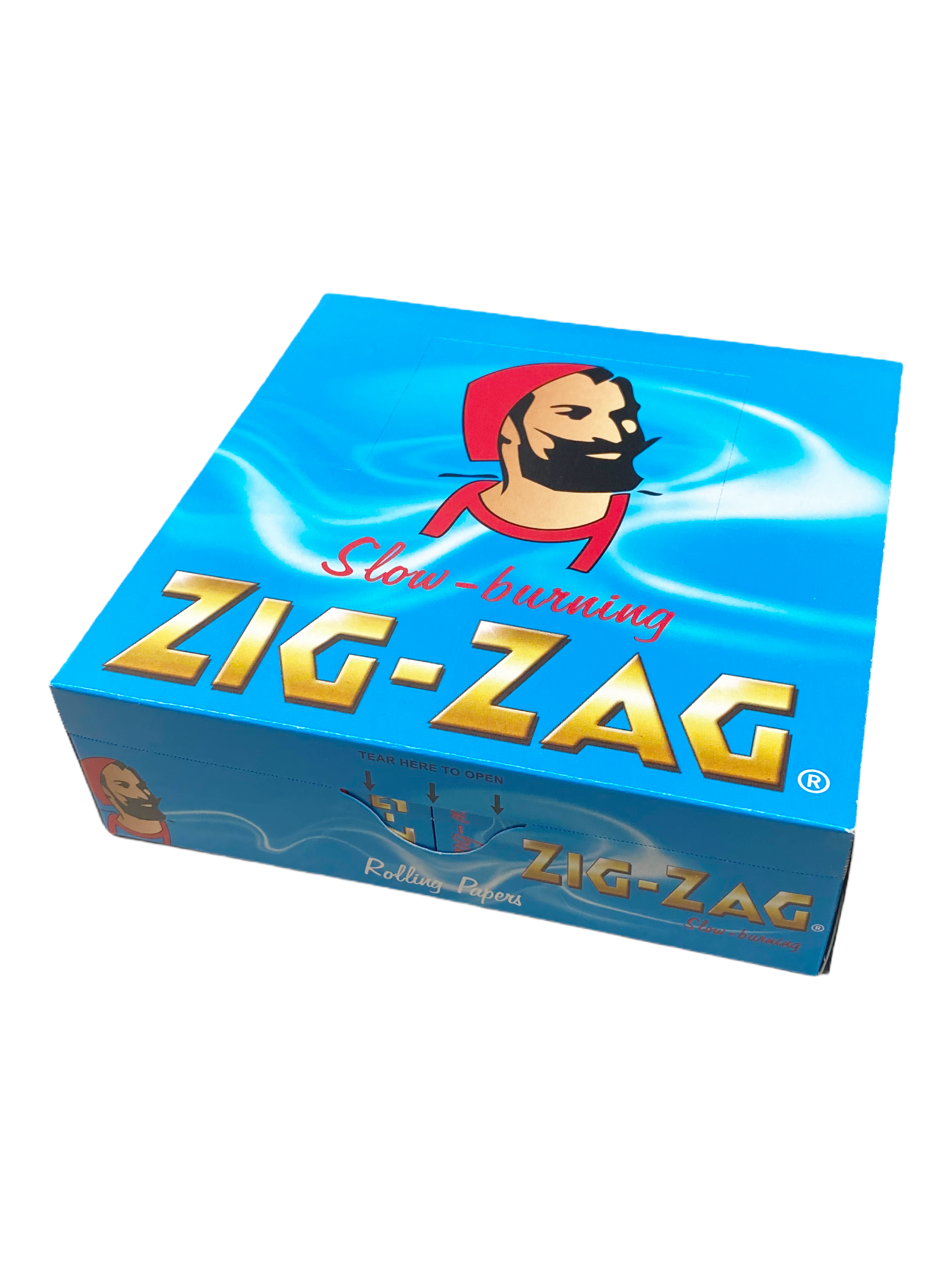 Zig Zag Blue Papers
