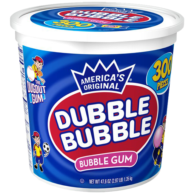 Dubble Bubble Tub Gum