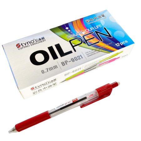 Oil Pen 0.7mm Red