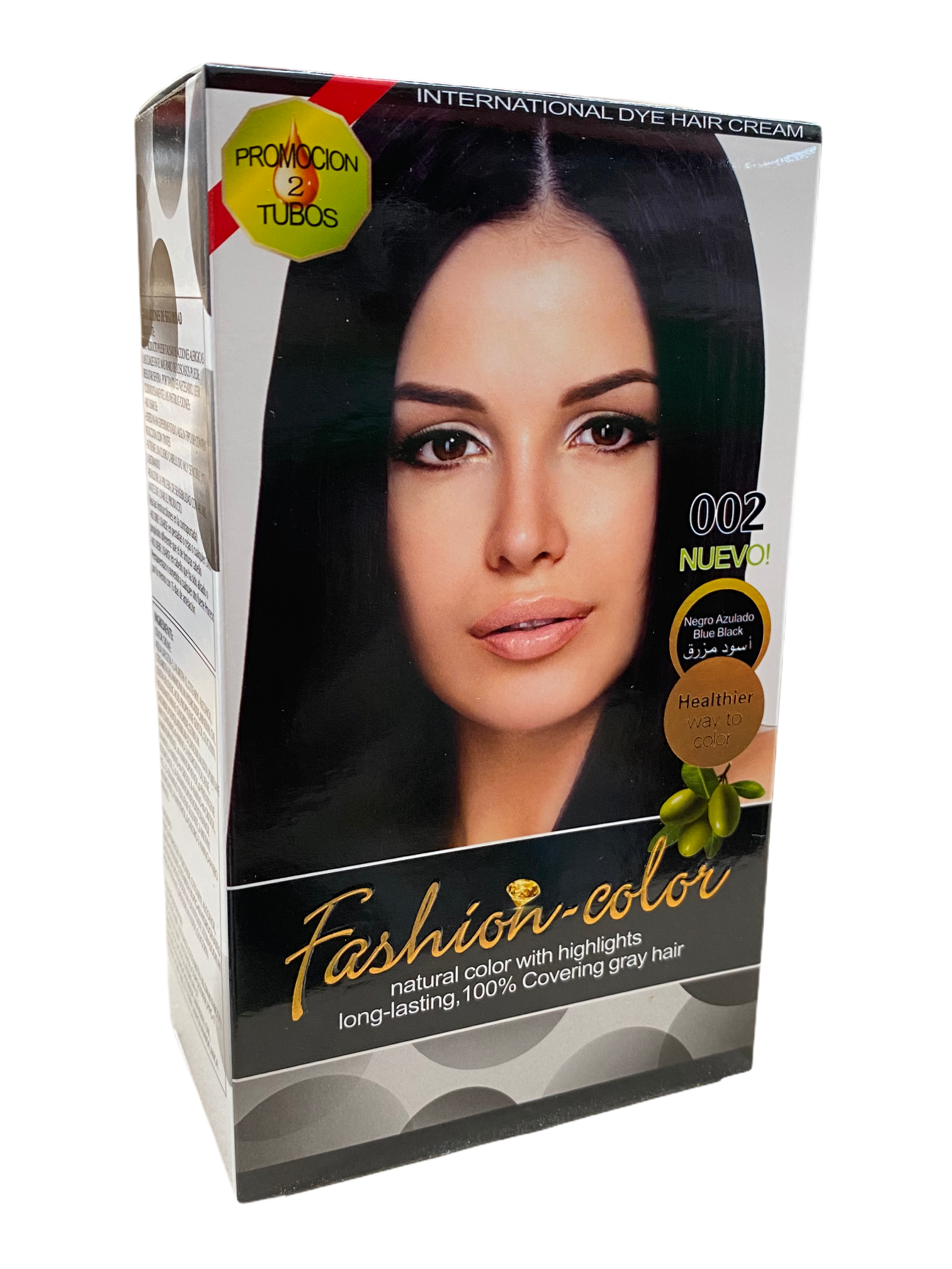 Hair Dye Blue Black #002 Hair Dye Blue Black #002