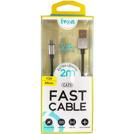 Ivon Micro Usb Cable 2mtr Ivon Micro Usb Cable 2mtr