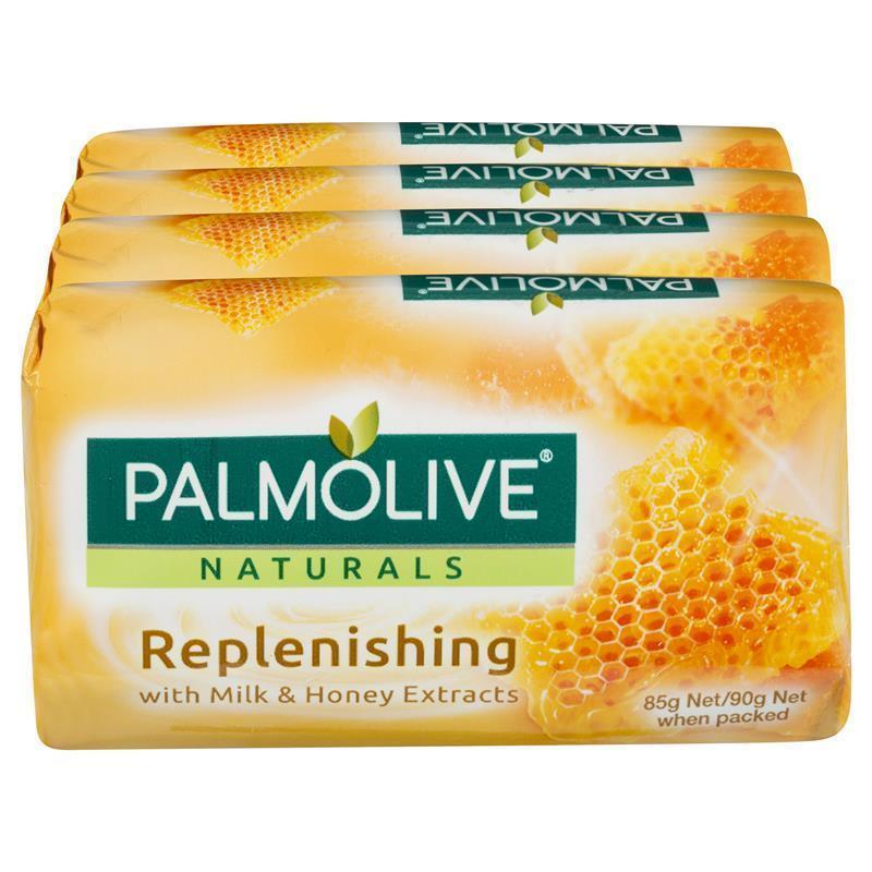 Palmolive Soap Milk & Honey 90g 4pk Palmolive Soap Milk & Honey 90g 4pk
