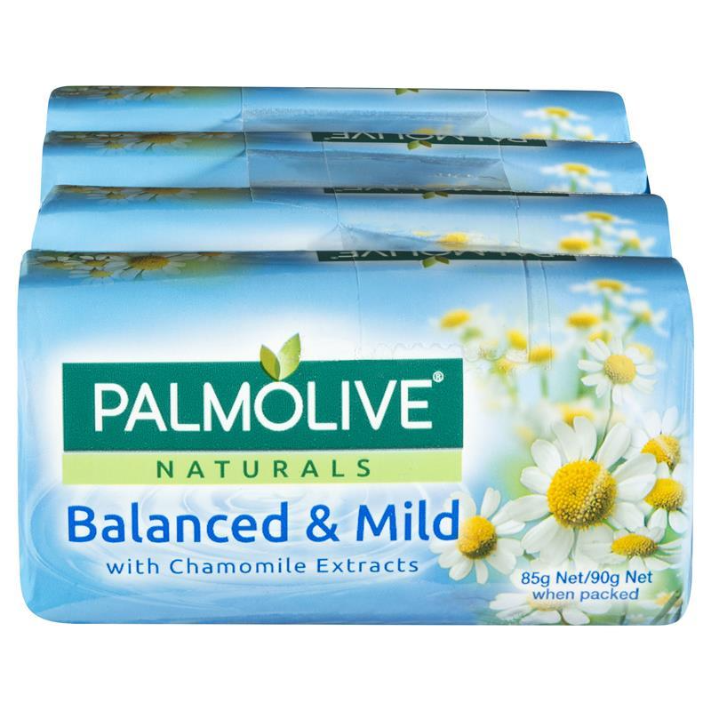 Palmolive Soap Chamomile 90g 4pk Palmolive Soap Chamomile 90g 4pk