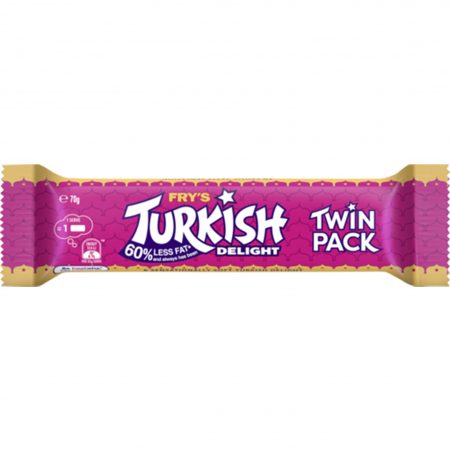 Cadbury Turkish Delight Twin Pack 70g