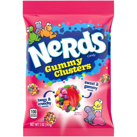 Nerds Rainbow Gummy Clusters Bag 5oz