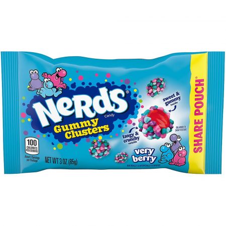 Nerds Gummy Clusters Very Berry Pouch 85g