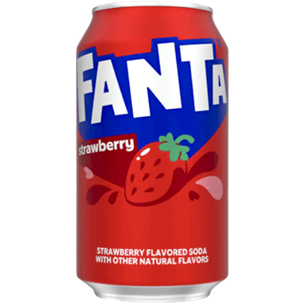 Fanta Strawberry 355ml Fanta Strawberry 355ml