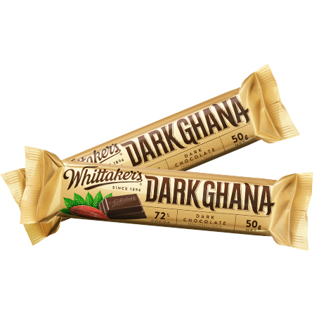 Whittaker's Chocolate Chunky Dark Ghana 50g