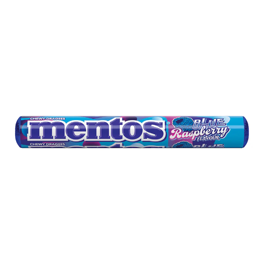Mentos Blue Raspberry 37.5g X 40pk