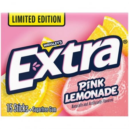 Wrigley's Extra Pink Lemonade Gum 15's
