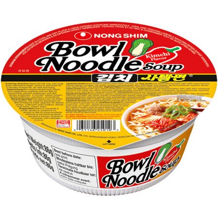 Nongshim Bowl Noodle Kimchi 86g