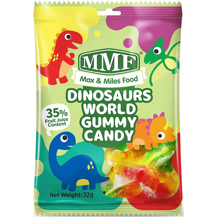 MMF Jungle Friends Gummy Candy 72g MMF Jungle Friends Gummy Candy 72g