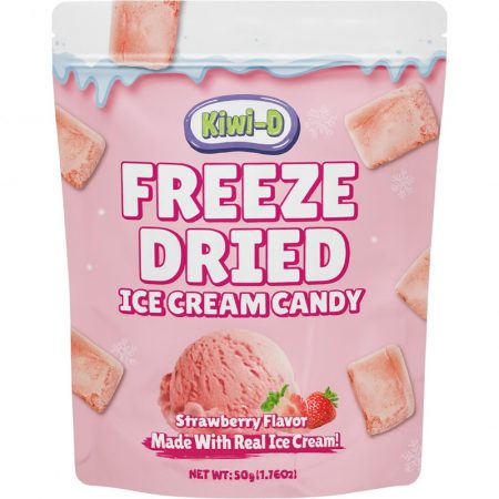 Freeze Dried Bag Ice Cream Strawberry 50g