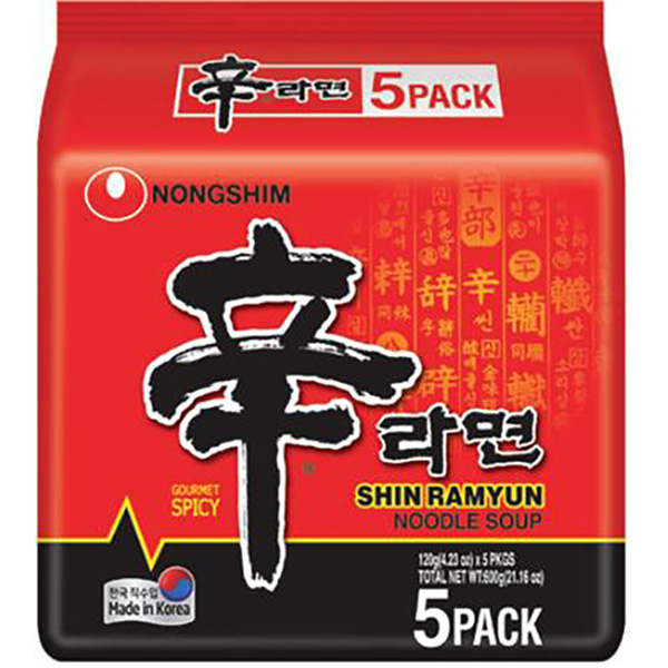 Nongshim Shin Ramyun Gourmet Noodle 120g Nongshim Shin Ramyun Gourmet Noodle 120g
