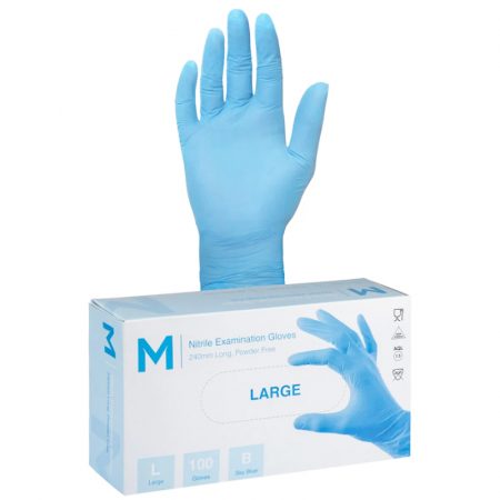 Matthews Nitrile Gloves Large 100pc
