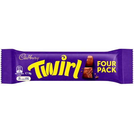 Cadbury Twirl Four Pack 58g