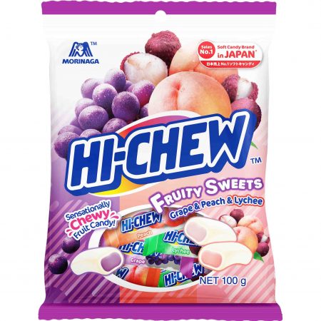 Hi-Chew Bag Grape & Lychee 100g