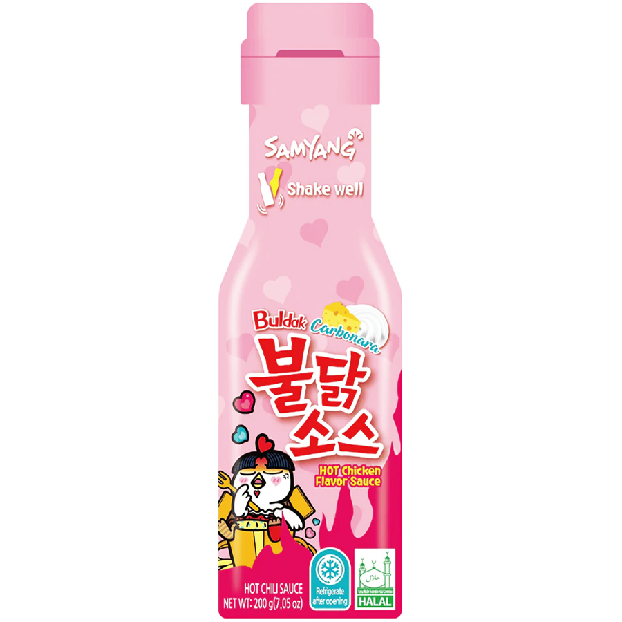Samyang Carbonara Buldak Hot Chicken Sauce 200gm Samyang Carbonara Buldak Hot Chicken Sauce 200gm