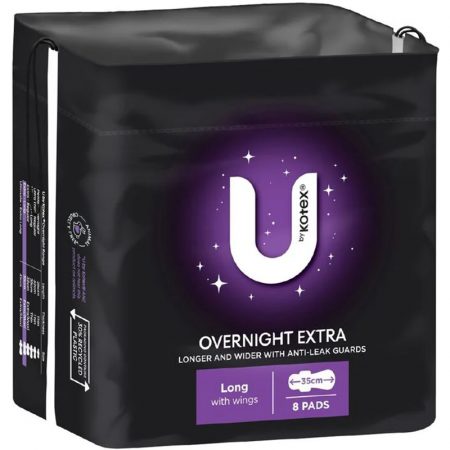 U Max Pads Overnight Long 8pk