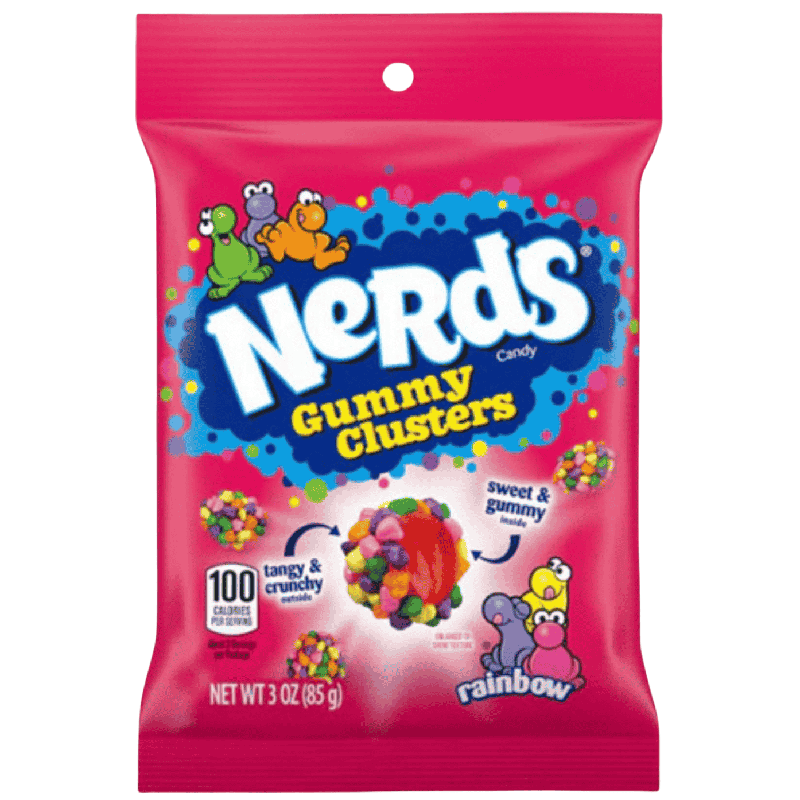 Nerds Gummy Clusters Very Berry Bag 5oz Nerds Gummy Clusters Very Berry Bag 5oz