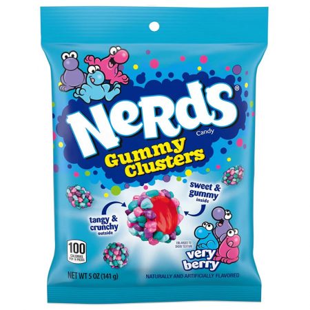Nerds Gummy Clusters Very Berry Bag 5oz