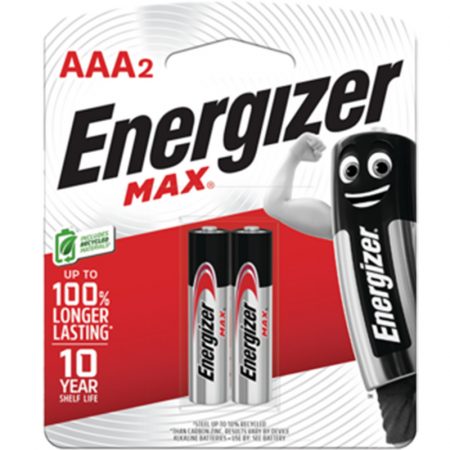 Energizer Max AAA 2pc Pack