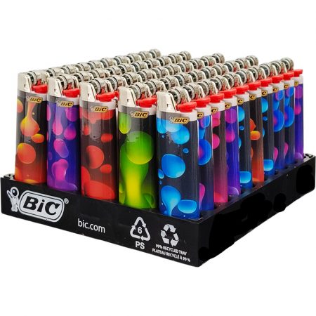 BIC Lighters Lava Neon 50pc