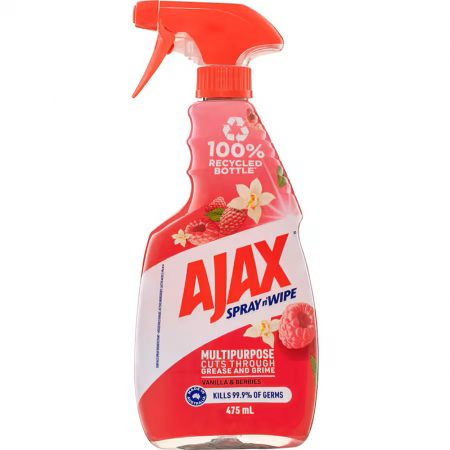 Ajax Spray n' Wipe Vanilla & Berries 500ml