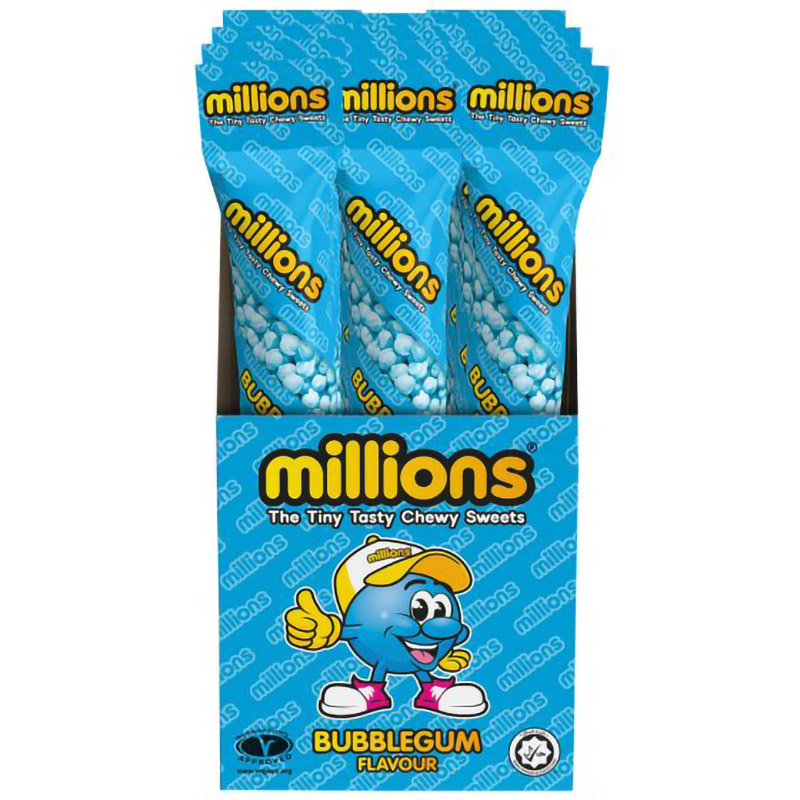 Million Tube Bubblegum 55gm Million Tube Bubblegum 55gm