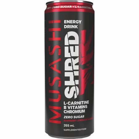 Musashi Shred Energy Raspberry Lemonade 355ml