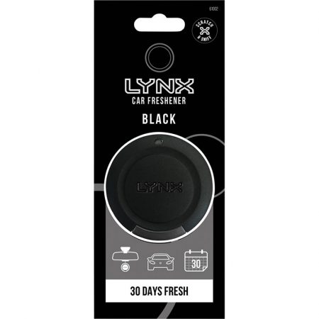LYNX Car Air Freshener Black