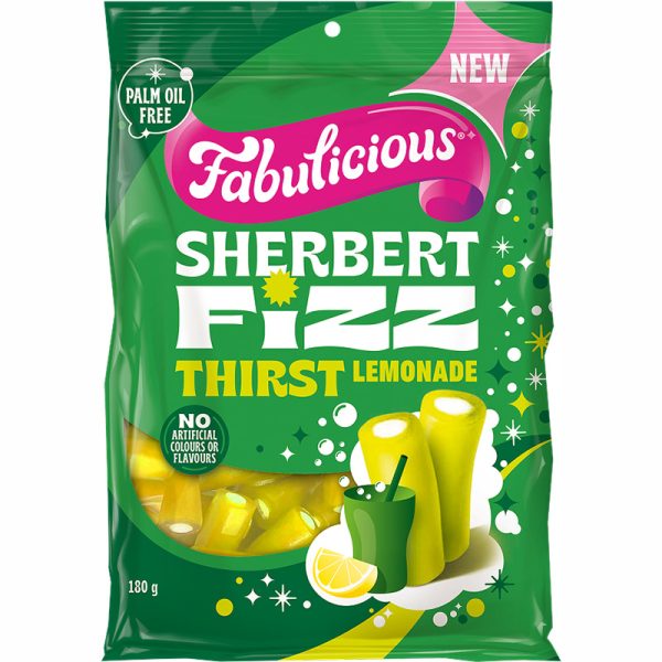RJ's Fabulicious Thirst Lemonade 180g