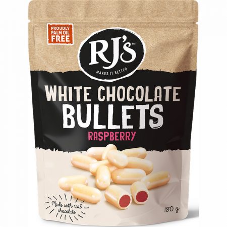 RJ's White Raspberry Bullets 180g
