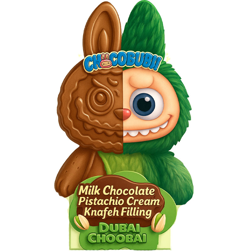 Chocobubu Pistachio Knafeh 100gm Chocobubu Pistachio Knafeh 100gm