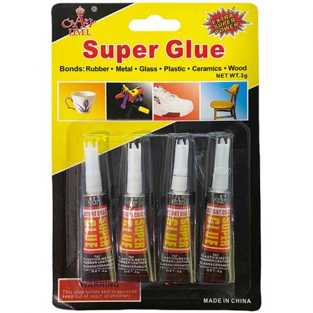Super Glue 3g 4pk