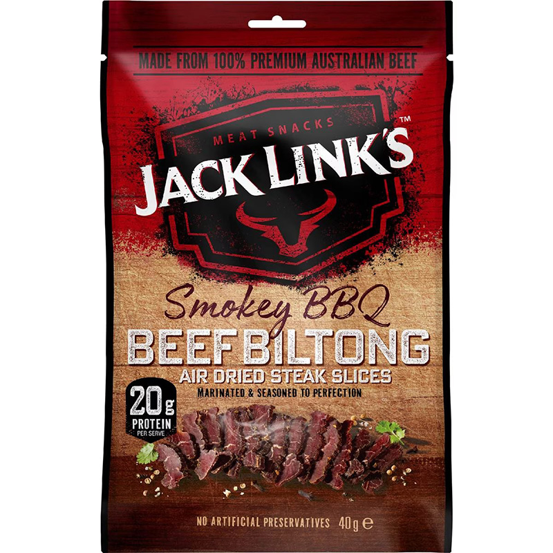 Jack Links Biltong Smokey BBQ 40g Jack Links Biltong Smokey BBQ 40g