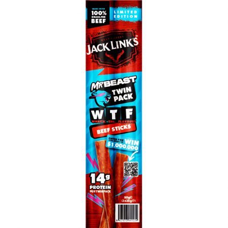 Jack Links Beef Stick Mr Beast 2x25g