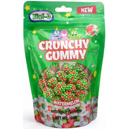 Kiwi-D Crunchy Gummy Watermelon  120g