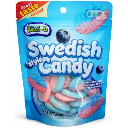 Swedish Gummy Round Sweet Banana & Ice Cream