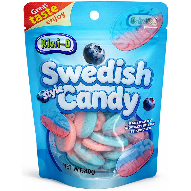 Swedish Gummy Round Sweet Banana & Ice Cream Swedish Gummy Round Sweet Banana & Ice Cream