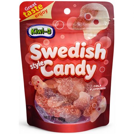 Swedish Gummy Round Sweet Banana & Ice Cream