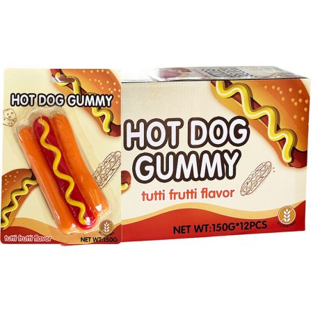 Kiwi Delight Hot Dog Gummy 150gm