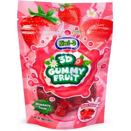 KD 3D Liquid Gummies Pineapple 80g