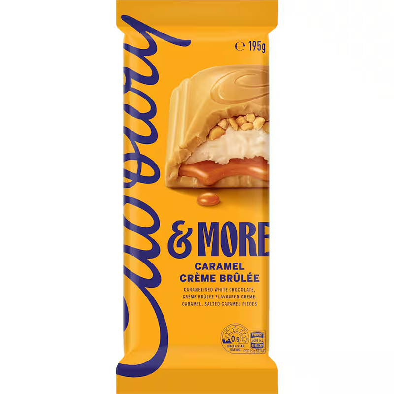 CB Block Caramel Creme Brulee 195gm